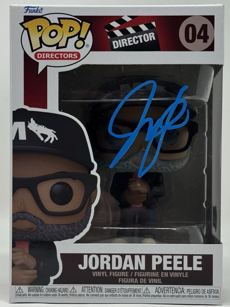 Jordan Peele Signed Funko Pop Directors 04 Autograph Get Out Nope Horror Beckett