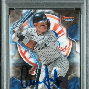 Aaron Judge Autographed 2023 Bowman's Best #2 New York Yankees Auto PSA/DNA
