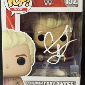Cody Rhodes Signed Funko Pop #152 JSA COA Autograph WWE American Nightmare