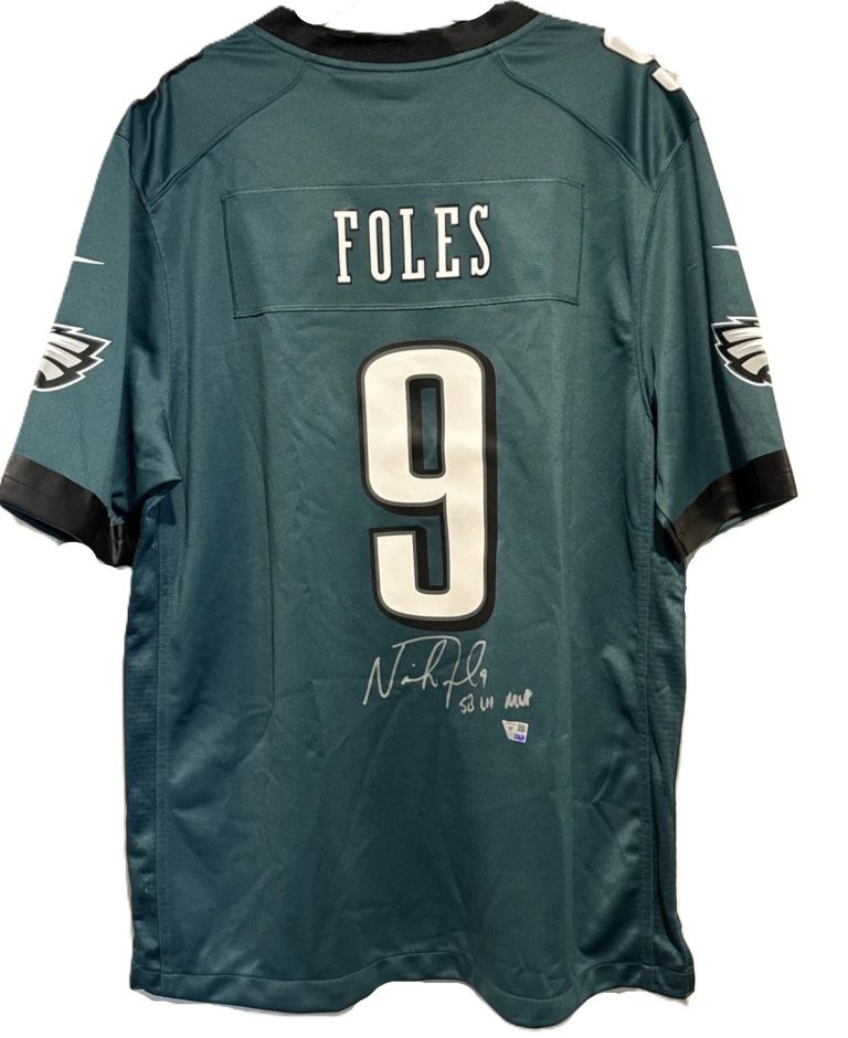 Nick Foles Signed SB LII MVP Philadelphia Eagles Jersey Fanatics