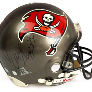 Warren Sapp Signed Full Size Authentic Tampa Bay Buccaneers Helmet Beckett BAS