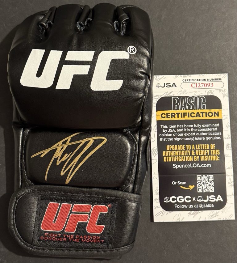 Tito Ortiz Signed Autographed UFC Fight Glove JSA COA Champion