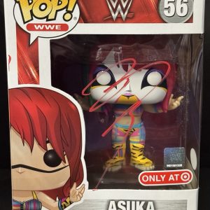 Asuka Signed Autographed WWE Divas Funko Pop Figure JSA COA Target Exclusive