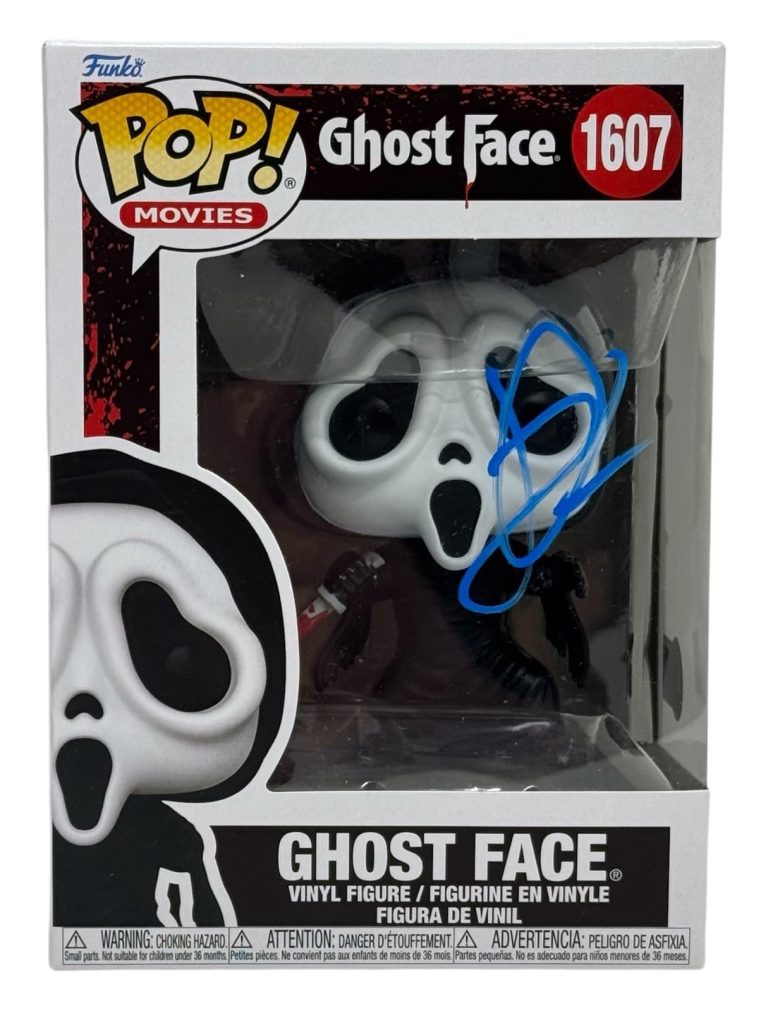 Jack Quaid Signed Scream Ghost Face Funko Pop 1607 Autograph Horror Beckett COA