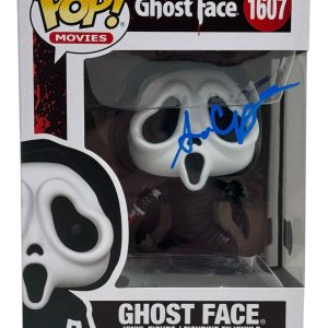 Anna Camp Signed Scream 7 Ghost Face Funko Pop 1607 Autograph Horror Beckett COA