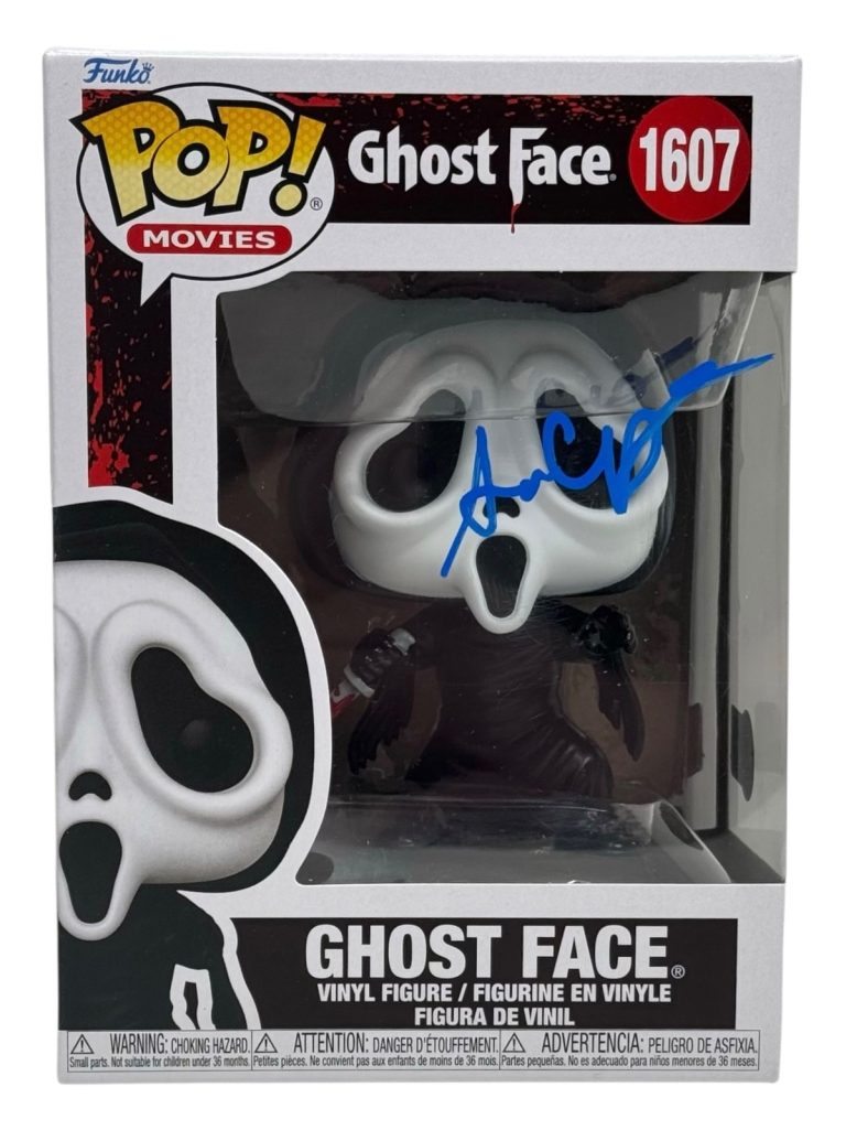Anna Camp Signed Scream 7 Ghost Face Funko Pop 1607 Autograph Horror Beckett COA