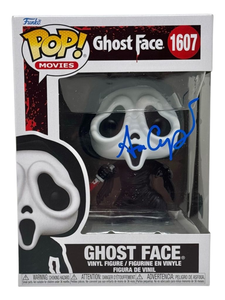 Anna Camp Signed Scream 7 Ghost Face Funko Pop 1607 Autograph Horror Beckett COA