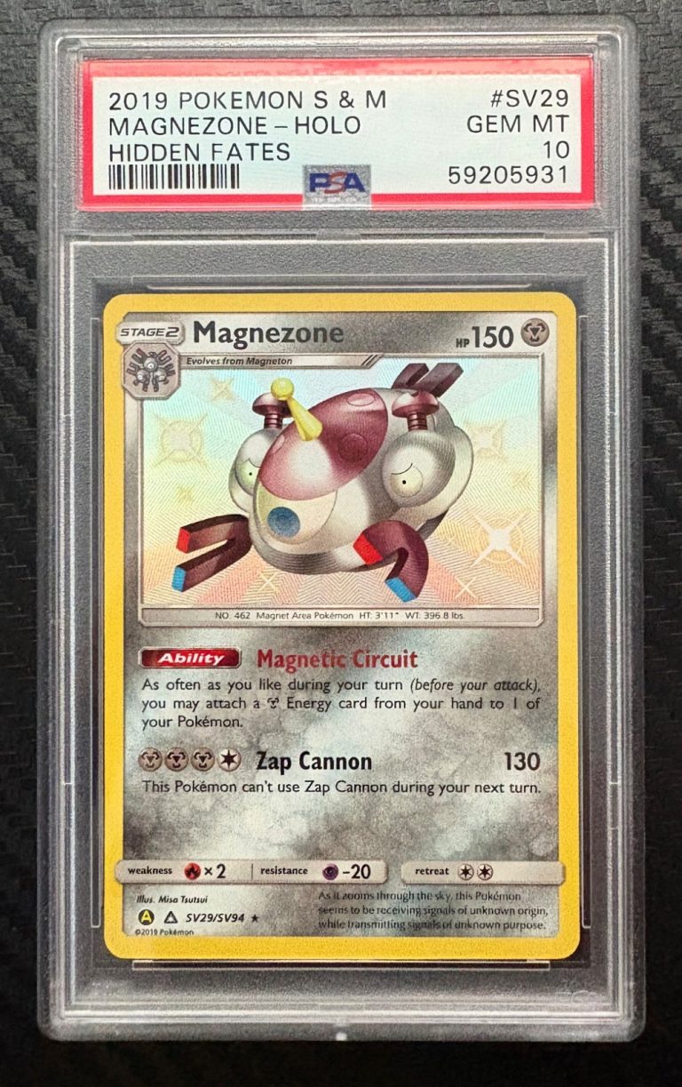 2019 Pokemon Hidden Fates #SV29 Magnezone PSA 10