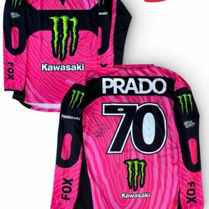 Jorge Prado Signed Kawasaki Racing Supercross #70 Jersey PSA AUTO Motocross SMX