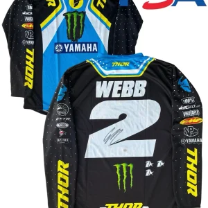 Cooper Webb Signed Monster Yamaha Supercross #2 Jersey PSA AUTO Motocross SMX