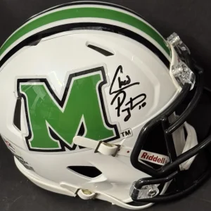 Chad Pennington Signed Autographed Marshall Thundering Herd Mini Helmet PSA/DNA