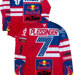 Aaron Plessinger Signed Red Bull Motocross Of Nations #7 Jersey PSA AUTO MXON