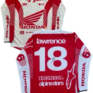 Jett Lawrence Signed Honda HRC Racing #18 Supercross Jersey PSA AUTO Motocross