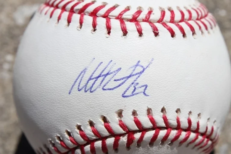 MATT WIETERS SIGNED RAWLINGS MLB BASEBALL ST LOUIS CARDINALS ORIOLES COA