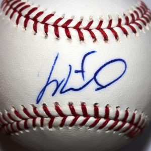 WILL MIDDLEBROOKS SIGNED RAWLINGS MLB MAJOR LEAGUE BASEBALL BOSTON RED SOX COA