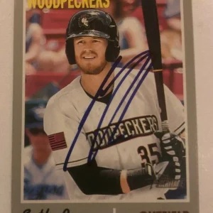 SETH BEER SIGNED 2019 TOPPS HERITAGE MINORS PROSPECT ROOKIE CARD AUTO
