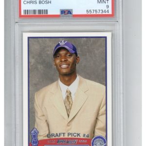 2003 Topps Chris Bosh PSA 9