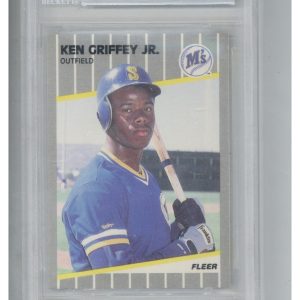 1989 Fleer Ken Griffey Jr BGS 8.5