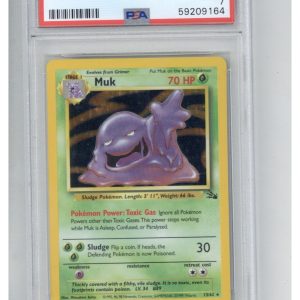 1999 Pokemon Fossil #13 Muk Holo PSA 7 NM