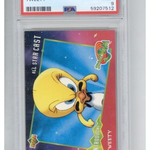 1996 Upper Deck Space Jam 8 Tweety PSA 9
