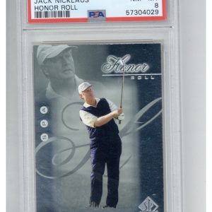 2001 SP Authentic Honor Roll HR13 Jack Nicklaus PSA 8