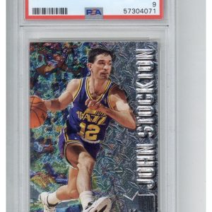 1996 Metal 102 John Stockton PSA 9