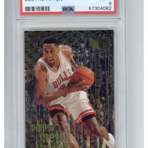 1996 Metal 145 Scottie Pippen PSA 9