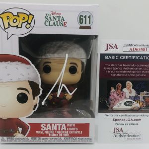 TIM ALLEN SIGNED SANTA WITH LIGHTS POP FUNKO FIGURE THE SANTA CLAUSE PROOF JSA