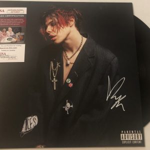 YUNGBLUD SIGNED SELF-TITLED VINYL LP RECORD ALBUM THE FUNERAL PROOF JSA COA
