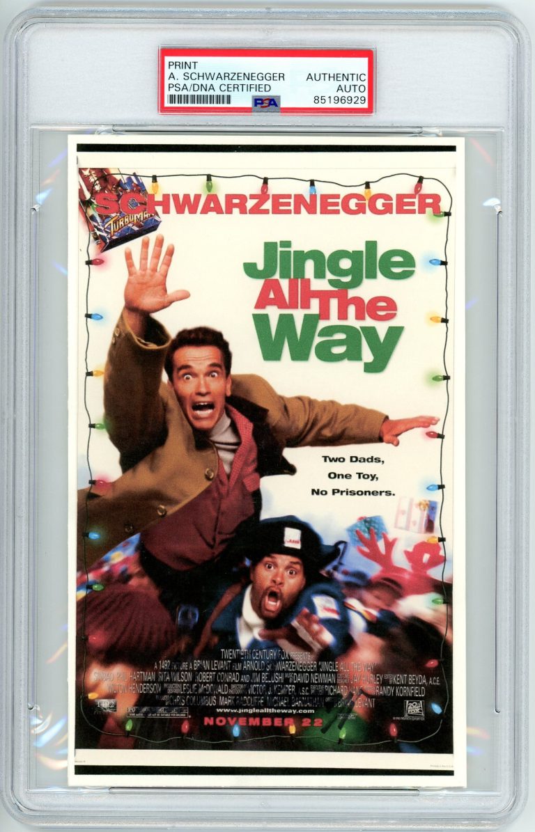 PSA/DNA Arnold Schwarzenegger Autographed 