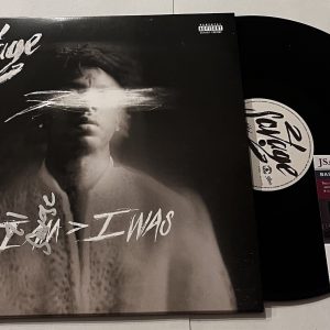 RAPPER 21 SAVAGE SIGNED I AM I WAS LP VINYL RECORD ALBUM JSA COA