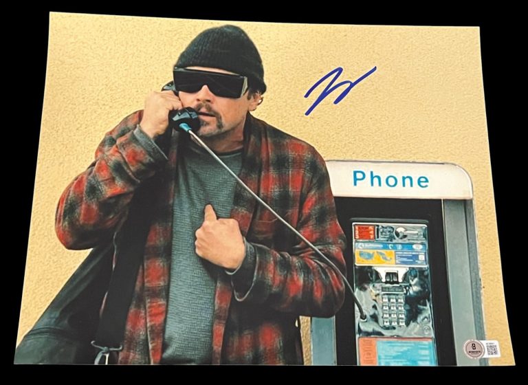 LEONARDO DICAPRIO SIGNED AUTOGRAPH 11x14 ONE BATTLE AFTER ANOTHER BECKETT BAS D