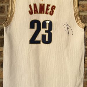 LeBron James Autographed Signed Cavaliers NBA Finals Jersey Auto PSA/DNA LOA