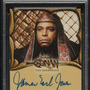 2009 Rittenhouse Archives James Earl Jones Conan Autographs Signed PSA 10