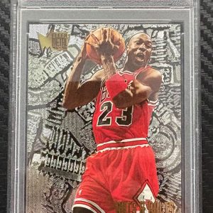 1995 Fleer Metal #212 Nuts & Bolts Michael Jordan PSA 9