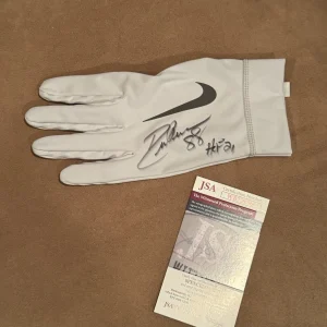 Drew Pearson Signed Autographed Nike Football Glove JSA Cowboys