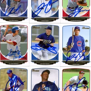 CARSON KELLY SIGNED 2013 BOWMAN PROSPECT ROOKIE CARD AUTO