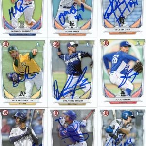 ORLANDO ARCIA SIGNED 2014 BOWMAN PROSPECT ROOKIE CARD AUTO