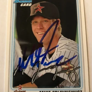 MIKE FOLTYNEWICZ SIGNED 2010 BOWMAN DRAFT ROOKIE CARD AUTO