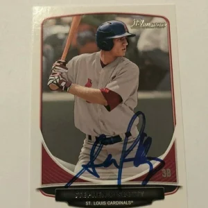 STEPHEN PISCOTTY SIGNED 2013 BOWMAN PROSPECT ROOKIE CARD AUTO