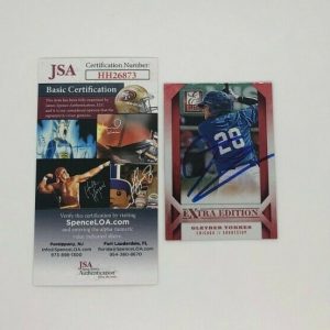 GLEYBER TORRES SIGNED 2013 ELITE EXTRA PROSPECT ROOKIE CARD JSA COA AUTO