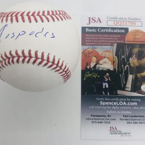 YOELQUI CESPEDES SIGNED RAWLINGS MLB BASEBALL CHICAGO WHITE SOX JSA COA