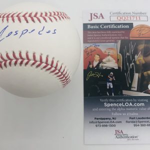 YOELQUI CESPEDES SIGNED RAWLINGS MLB BASEBALL CHICAGO WHITE SOX JSA COA