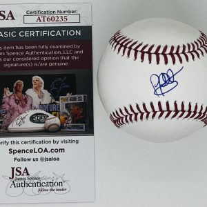 WILLIAM BERGOLLA SIGNED RAWLINGS MLB BASEBALL PHILADELPHIA PHILLIES JSA COA