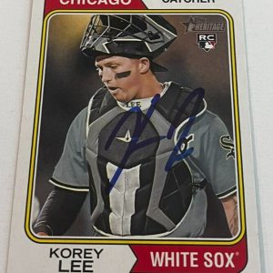 KOREY LEE SIGNED 2023 TOPPS HERITAGE BASEBALL CARD AUTO
