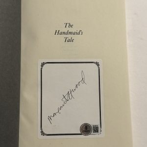 MARGARET ATWOOD SIGNED The Handmaid's Tale 1986 Hardcover 1st Edition BAS COA
