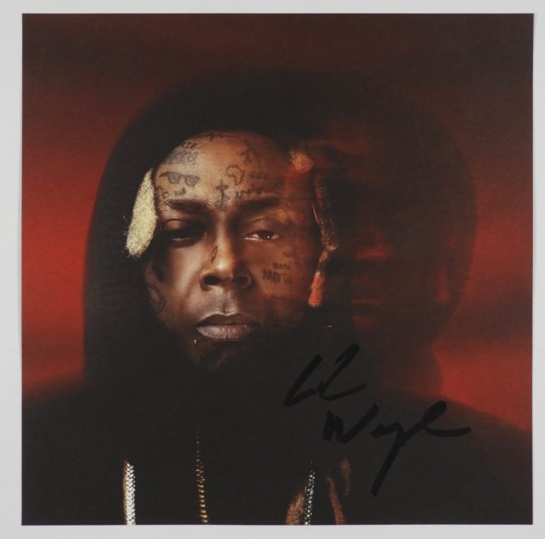 Lil Wayne w Autograph Signed 11