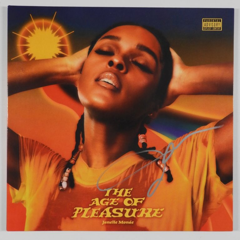 Janelle Monae JSA Autograph Signed Album Vinyl Record The Age Of Pleasure