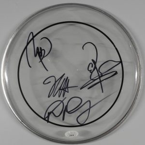 Stone Temple Pilots Signed Autograph Drum Head JSA COA 10"