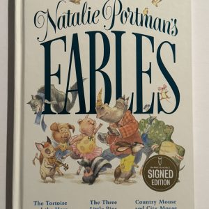 NATALIE PORTMAN'S FABLES SIGNED AUTOGRAPHED HARDCOVER BOOK 1st EDITION
